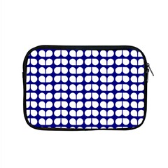 Blue And White Leaf Pattern Apple MacBook Pro 15  Zipper Case