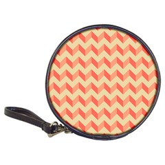 Modern Retro Chevron Patchwork Pattern Classic 20-cd Wallets by GardenOfOphir