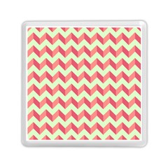 Modern Retro Chevron Patchwork Pattern Memory Card Reader (square) by GardenOfOphir