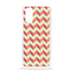 Modern Retro Chevron Patchwork Pattern Samsung Galaxy S20 6 2 Inch Tpu Uv Case by GardenOfOphir