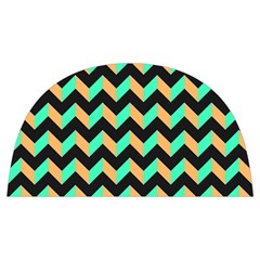 Modern Retro Chevron Patchwork Pattern Anti Scalding Pot Cap by GardenOfOphir