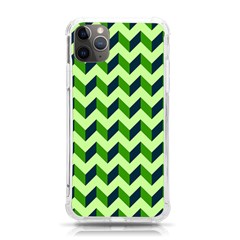 Modern Retro Chevron Patchwork Pattern Iphone 11 Pro Max 6 5 Inch Tpu Uv Print Case by GardenOfOphir