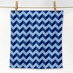 Modern Retro Chevron Patchwork Pattern Face Towel by GardenOfOphir