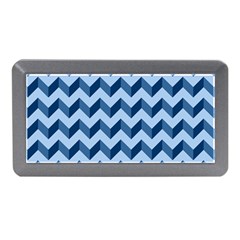 Modern Retro Chevron Patchwork Pattern Memory Card Reader (mini) by GardenOfOphir