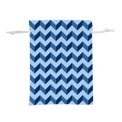 Modern Retro Chevron Patchwork Pattern Lightweight Drawstring Pouch (s) by GardenOfOphir