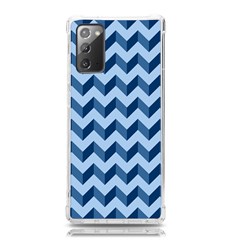 Modern Retro Chevron Patchwork Pattern Samsung Galaxy Note 20 Tpu Uv Case