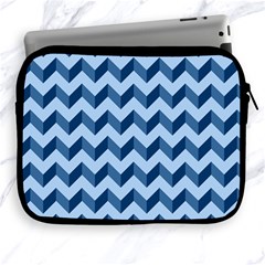 Modern Retro Chevron Patchwork Pattern Apple Ipad 2/3/4 Zipper Cases by GardenOfOphir