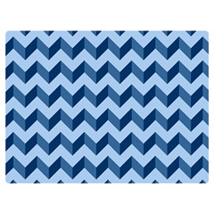 Modern Retro Chevron Patchwork Pattern Premium Plush Fleece Blanket (extra Small) by GardenOfOphir