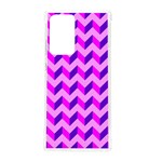 Modern Retro Chevron Patchwork Pattern Samsung Galaxy Note 20 Ultra TPU UV Case Front