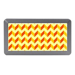 Modern Retro Chevron Patchwork Pattern Memory Card Reader (mini) by GardenOfOphir