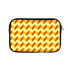 Modern Retro Chevron Patchwork Pattern Apple Macbook Pro 13  Zipper Case by GardenOfOphir