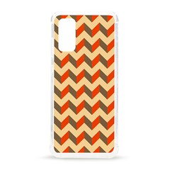 Modern Retro Chevron Patchwork Pattern Samsung Galaxy S20 6 2 Inch Tpu Uv Case by GardenOfOphir