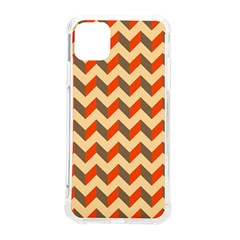 Modern Retro Chevron Patchwork Pattern Iphone 11 Pro Max 6 5 Inch Tpu Uv Print Case by GardenOfOphir