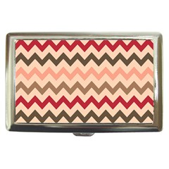 Chevron Pattern Gifts Cigarette Money Case