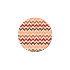 Chevron Pattern Gifts Golf Ball Marker by GardenOfOphir