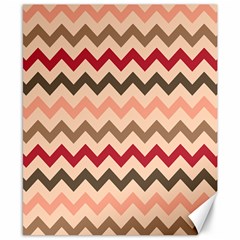 Chevron Pattern Gifts Canvas 8  X 10  by GardenOfOphir