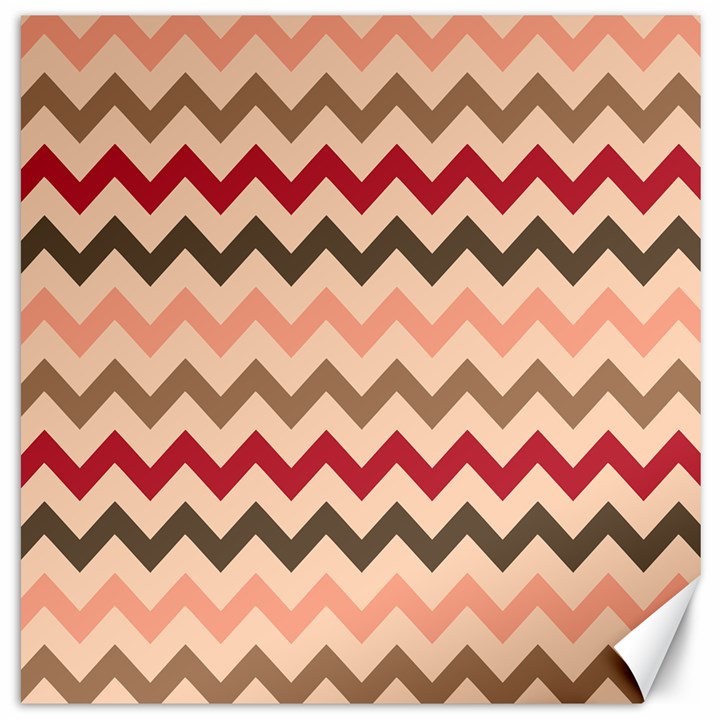 Chevron Pattern Gifts Canvas 20  x 20 