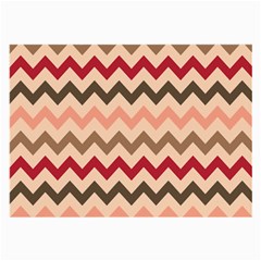 Chevron Pattern Gifts Large Glasses Cloth