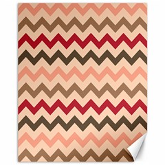 Chevron Pattern Gifts Canvas 11  X 14  by GardenOfOphir