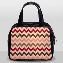 Chevron Pattern Gifts Classic Handbag (Two Sides)