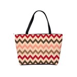 Chevron Pattern Gifts Classic Shoulder Handbag Back