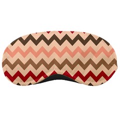 Chevron Pattern Gifts Sleeping Mask by GardenOfOphir