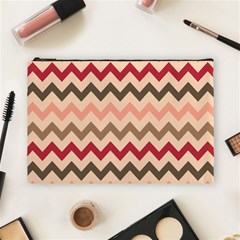 Chevron Pattern Gifts Cosmetic Bag (Large)