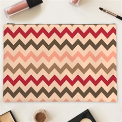 Chevron Pattern Gifts Cosmetic Bag (xxl) by GardenOfOphir