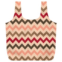 Chevron Pattern Gifts Full Print Recycle Bag (xl) by GardenOfOphir