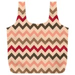 Chevron Pattern Gifts Full Print Recycle Bag (XXXL) Front