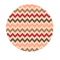 Chevron Pattern Gifts Mini Round Pill Box (pack Of 3) by GardenOfOphir