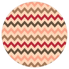 Chevron Pattern Gifts Round Trivet