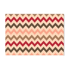 Chevron Pattern Gifts Crystal Sticker (A4)