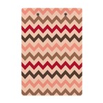 Chevron Pattern Gifts A5 Acrylic Clipboard Back