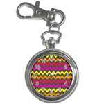 Chevron Pattern Gifts Key Chain Watches Front