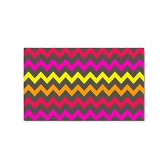 Chevron Pattern Gifts Sticker (rectangular) by GardenOfOphir