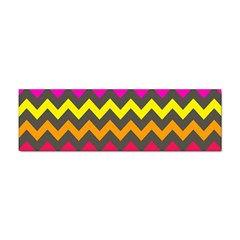 Chevron Pattern Gifts Sticker (bumper) by GardenOfOphir