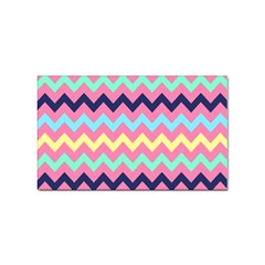 Chevron Pattern Gifts Sticker (rectangular) by GardenOfOphir