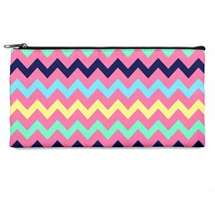 Chevron Pattern Gifts Pencil Case by GardenOfOphir