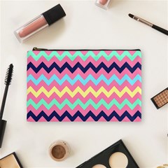 Chevron Pattern Gifts Cosmetic Bag (medium) by GardenOfOphir