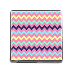 Chevron Pattern Gifts Memory Card Reader (square 5 Slot) by GardenOfOphir