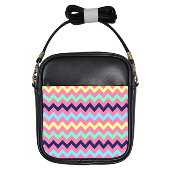 Chevron Pattern Gifts Girls Sling Bag