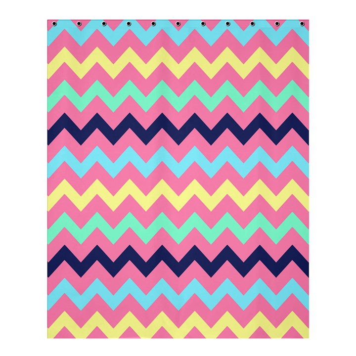 Chevron Pattern Gifts Shower Curtain 60  x 72  (Medium) 