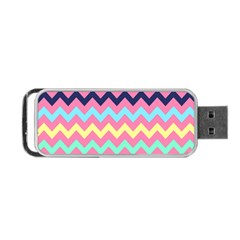 Chevron Pattern Gifts Portable Usb Flash (one Side) by GardenOfOphir