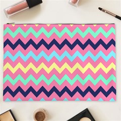 Chevron Pattern Gifts Cosmetic Bag (xxl) by GardenOfOphir