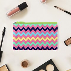 Chevron Pattern Gifts Cosmetic Bag (xs) by GardenOfOphir