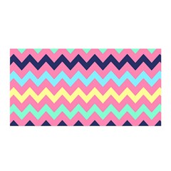 Chevron Pattern Gifts Satin Wrap 35  X 70  by GardenOfOphir