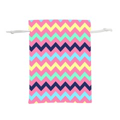 Chevron Pattern Gifts Lightweight Drawstring Pouch (s) by GardenOfOphir