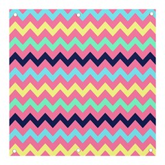 Chevron Pattern Gifts Banner And Sign 3  X 3  by GardenOfOphir