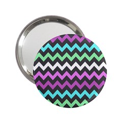 Chevron Pattern Gifts 2 25  Handbag Mirrors by GardenOfOphir